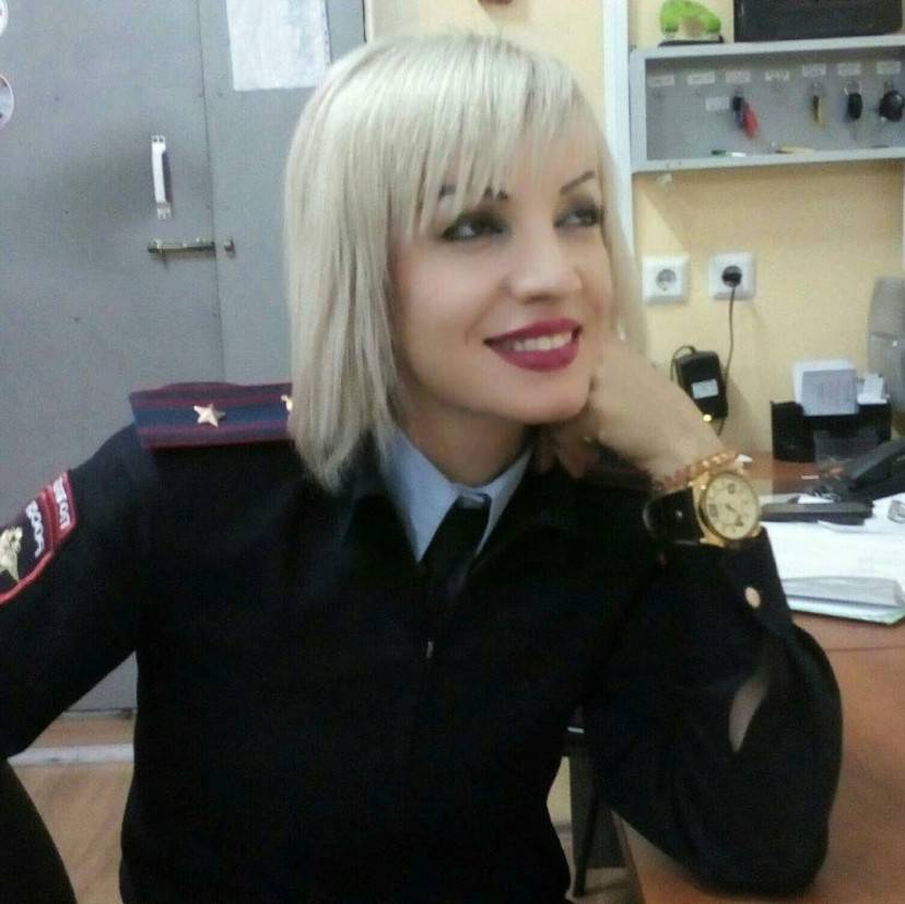 Майор полиции Фатима Багаева (фото из Instagram)