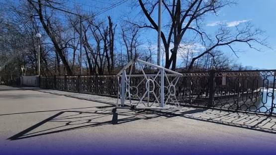 На мосту Кладки завершены первичные работы по устранению провала покрытия