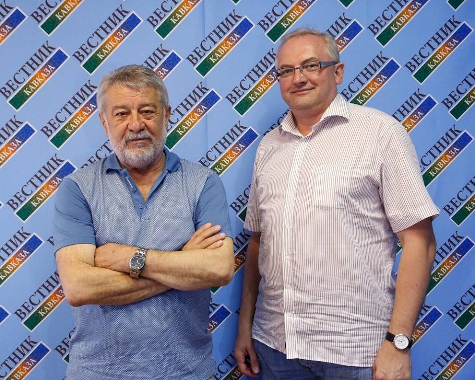 Анатолий Дзиваев и Олег Кусов (фото: Вестник Кавказа)