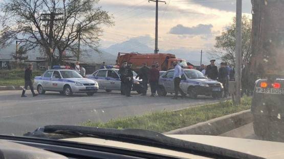 Очевидцы: въезд во Владикавказ со стороны Гизели закрыт