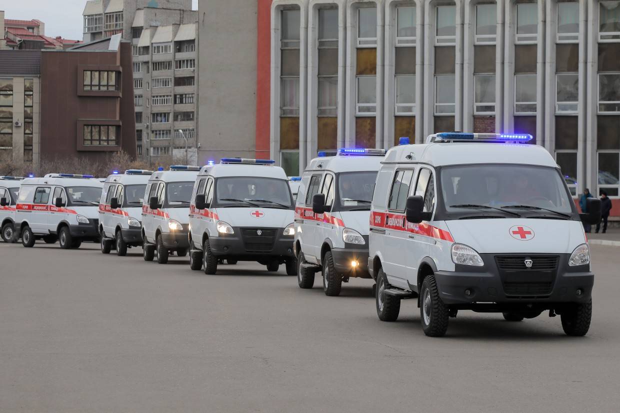 9 новых машин скорой помощи выходят на линию во Владикавказе // ОСнова