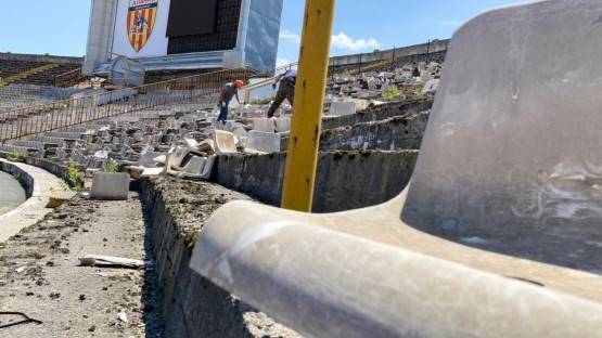 Стадион «Спартак» частично будет введен в эксплуатацию к началу осени 2022 года