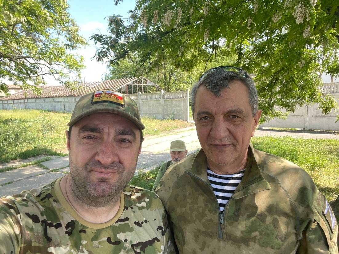 Сослан Андиев и Сергей Меняйло