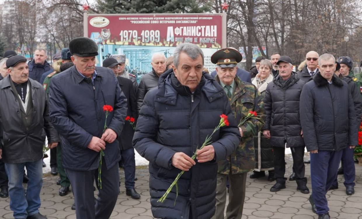 Во Владикавказе почтили память воинов-интернационалистов // ОСнова