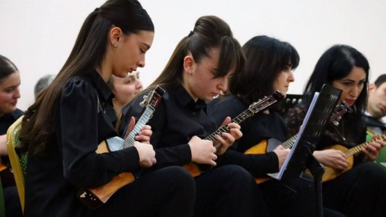 В Северной Осетии появился первый студенческий оркестр национальных инструментов