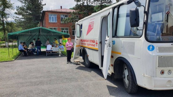 Около 17 тысяч жителей Северной Осетии прошли диспансеризацию благодаря работе передвижных медкомплексов