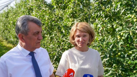 Глава минсельхоза РФ Лут похвалила Северную Осетию
