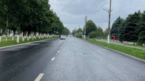 Дорожники завершили ремонт улицы Коминтерна в Беслане