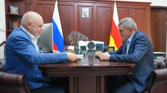Сергей Меняйло и министр энергетики России Сергей Цивилев обсудили вопросы развития топливно-энергетического комплекса