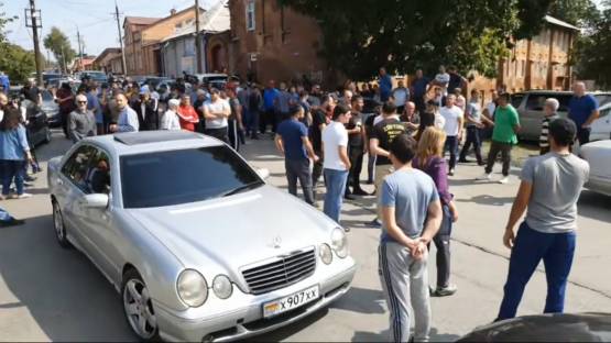 Автомобильный митинг во Владикавказе. Хроника дня