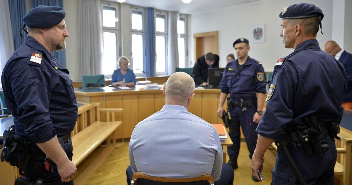Иллюстративное фото. Аслан Гагиев (Джако) во время допроса в суде г. Вены.